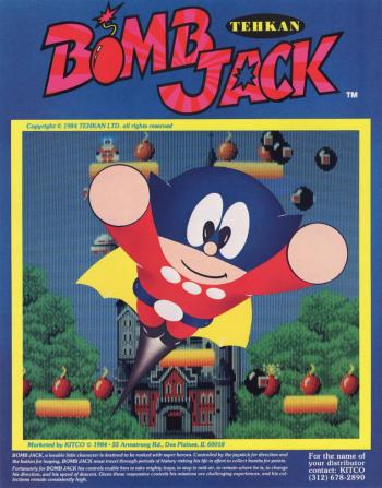 Cover Bomb Jack for Master System II